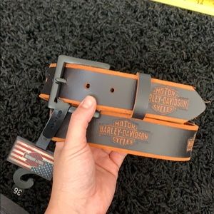 New Harley-Davidson road burn belt